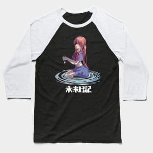 Yukiteru Amano Diary Of Desperation Baseball T-Shirt